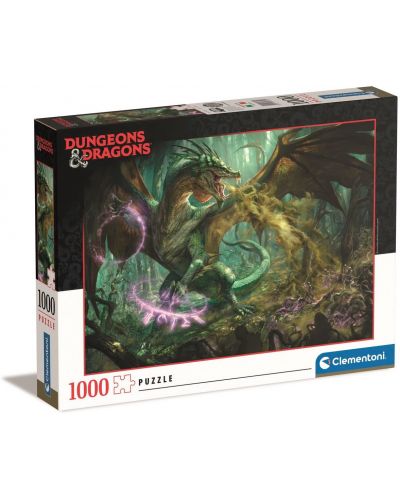 Παζλ Clementoni 1000 κομμάτια - Dungeons & Dragons - 1